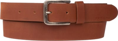 Petrol Industries Riem Heren - Broekriem - Leer - Cognac - 100 cm - XL