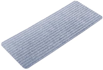 PromoHome Zelfklevende Traptredenmatten 15-delige Set – Antislip Trapmatten, Geluiddempend & Op Maat Snijdbaar – Grijs 76x20 cm