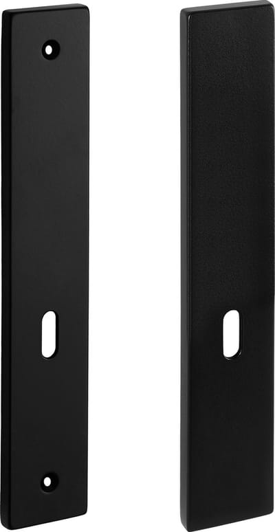 Eliot® schild baardsleutel - mat zwart - voor meterkast / kelderkast