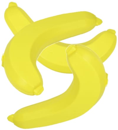 Benson Vershoudbakje - 3x - Banaan - 24 cm - Geel - herbruikbaar - vaatwasser bestendig