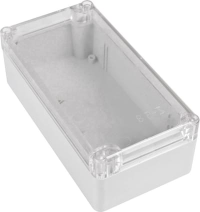 TRU COMPONENTS TC-7910840 Universele behuizing 158 x 82 x 55 ABS-PC Grijs 1 stuk(s)