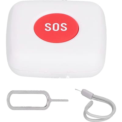 Capteur Bouton SOS Intelligent Alarme pour Personnes Âgées Alarme d'Aide d'Urgence Interrupteur d'Alarme pour Tuya Home Hôpital