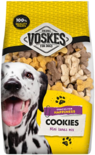 Voskes Hondensnacks Puppy Mix - 12 x 400 gr - Voordeelverpakking