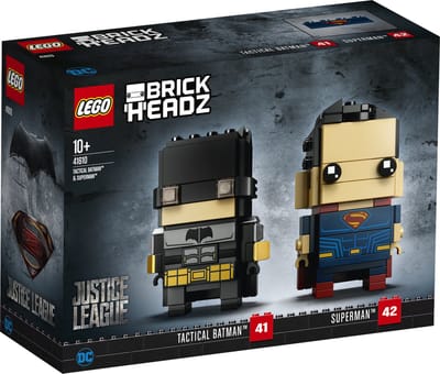 LEGO BrickHeadz Tactical Batman & Superman 41610