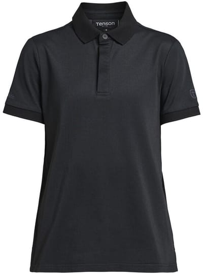 Tenson TXlite Tri-Blend Polo Women 465018217 - Zwart - L