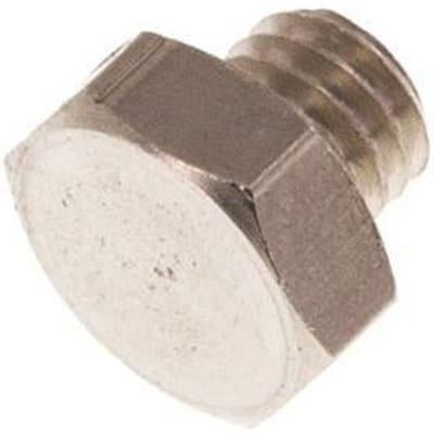 M5 Vernikkeld Messing Plug met Buitenzeskant 16 Bar [10 Stuks]