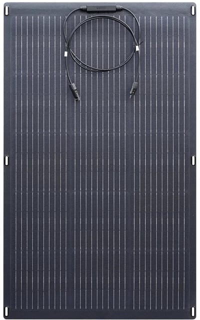 Zonnepanelen - Zonnepaneel - Flexibel - Solar Panel - 100W - Mobiele Zonne-energie Oplader - Monokristallijn - Draagbare - Waterdicht IP68 – Voor Balkon, Caravan & Camping