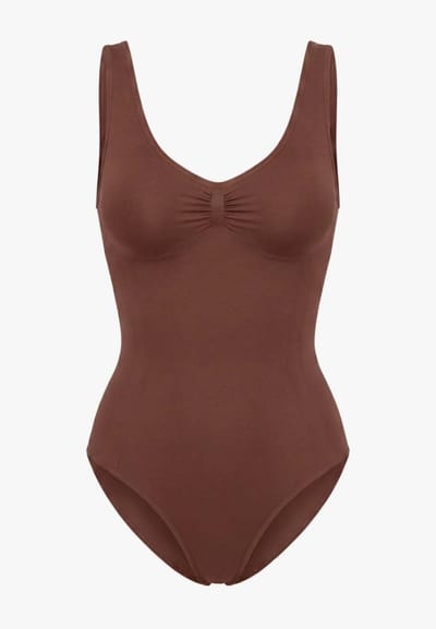 SNOCKS Shaping Body Dames – Brede Schouderbanden – Naadloos & Comfortabel – Vormend & Ondersteunend – Onzichtbaar onder Kleding – 1 Stuk