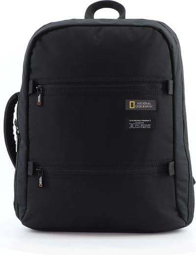 National Geographic Laptop Rugzak / Rugtas / Schooltas - 15 inch - Mutation - N18388 - Zwart - Zwart
