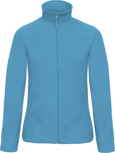 Fleecevest 'ID.501 Micro Fleece Full Zip' Dames Maat L Lichtblauw