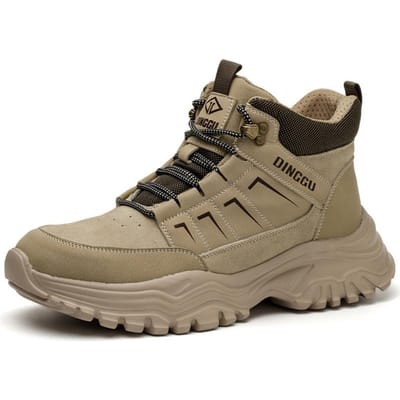 Veiligheidsschoenen Heren Werkschoenen Stalen Neus Schoenen Anti Broei Laslaarzen Heren Anti Verpletteren Anti Perforatie Werksneakers Veiligheidslaarzen 38 black