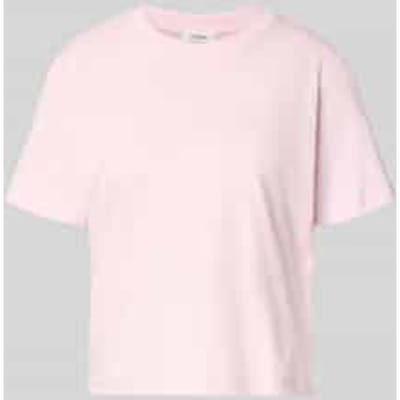 T-shirt van interlock jersey met ronde hals dames s.Oliver