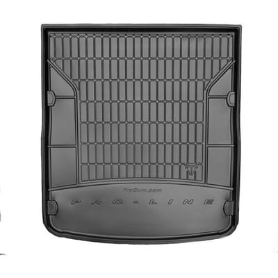 Frogum DryZone - Kofferbakmat / Bagagemat - Geschikt voor Audi A6 C7 Avant / Kombi 2011-2018 - Organizer Functie - TPE Rubber - Zwart
