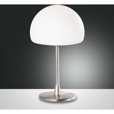 Fabas Luce LED tafellamp Gaia met touchdimmer, chroom