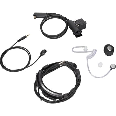 U94 PTT met Vinger Microfoon PTT 7.1mm Intrekbare Keel Microfoon Headset voor Sephora Stp8000