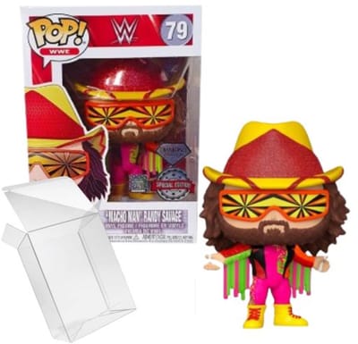Funko Pop! WWE - Macho Man Randy Savage #79 Special Edition Diamond Collection Exclusive