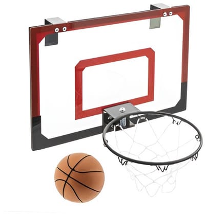 Hi Mini Basketbalring met Bord en Bal - 45 x 30 cm