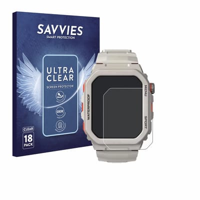 Savvies - Screenprotector voor Rogbid Tank G2 - Folie Beschermfolie transparant 18 Stuks