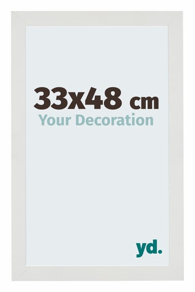 Your Decoration - Puzzellijst 33x48 cm - Wit Mat - Puzzellijst 500-1000 stukjes - MDF Fotolijst - Mura