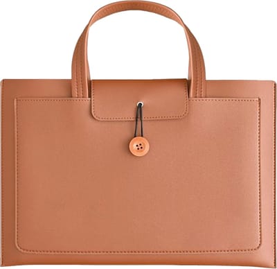 Laptophoes 13 inch & 14 inch - Bruin - Laptoptas Dames / Heren - Voor 13 inch laptop en 14 Inch laptop - Geschikt voor Macbook Tas