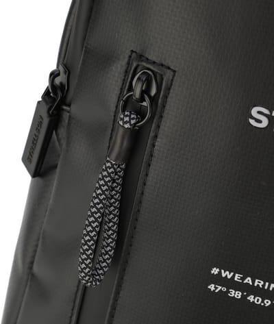 strellson Slingtas Stockwell 2.0 Chris Slingbag Black Zwart
