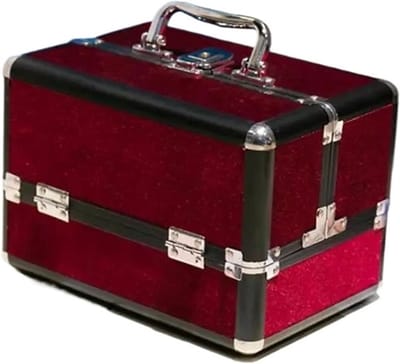 Nagellak Organizer Tas - Cosmetica Koffer - Nagel Salon - Meerlaagse Opbergruimte - 24x17x17 cm