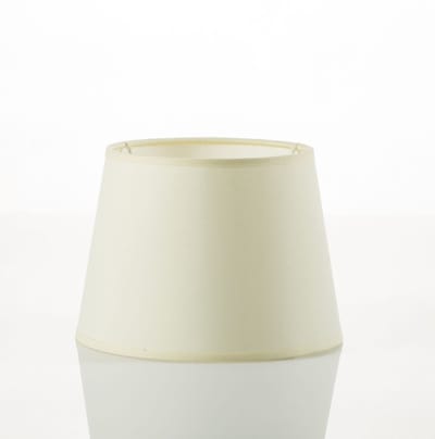 Licht-Erlebnisse - Willow - Lampenkap voor tafellamp - E14 - van - Plastic bedekt met stof - in - Ecru