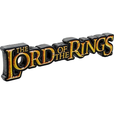 Lord of the Rings: Metal Logo Sign
