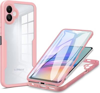 Hoesje geschikt voor Samsung Galaxy A06 4G/5G - Techsuit ColorVerse 360 Case met Screenprotector - Roze
