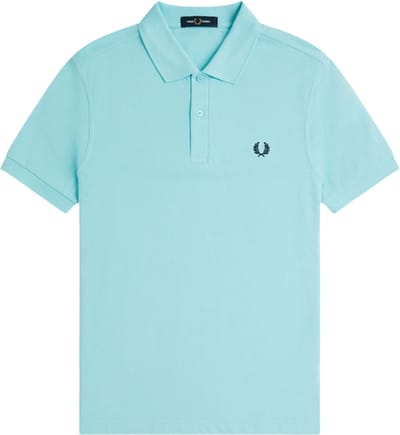 Fred Perry poloshirt korte mouw turquoise
