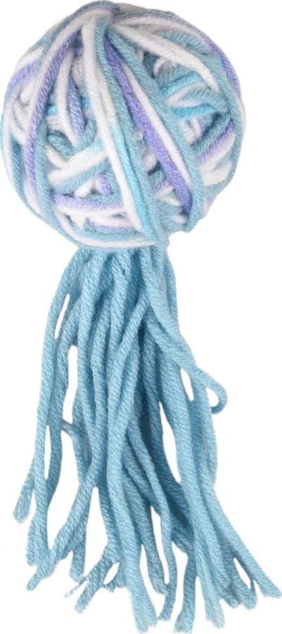 Flamingo Yarn - Speelgoed Katten - Ps Yarn Bal Met Flosh Multi 13cm - 1st - 128724 - 1st