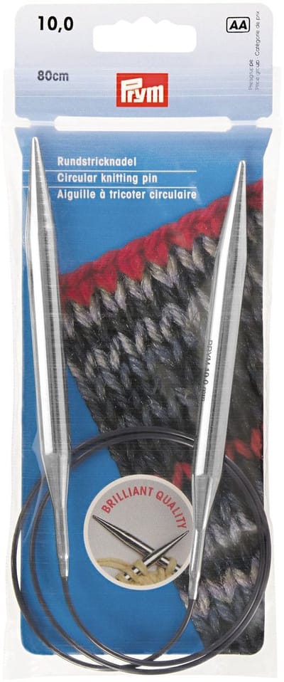 Prym Rondbreinaald 10mm zilverkleur 80cm