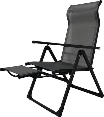 Ergonomische Opvouwbare Buitenzitstoel Grijs