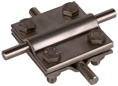DEHN Kruiseenheid StSt V4A 8-10mm Interm Accessoires KS8.10 - 319209