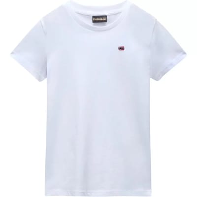 Napapijri K Salis Ss 2 Polo's & T-shirts Jongens - Polo shirt - Wit - Maat 152