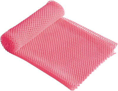 Langwerpige Bad Spons met Knoppen, Exfoliërende Lichaamsborstel, Rugschrobber en Huidverzachter, Rekbaar tot 160 cm, Roze, Perfect voor een Verfrissende Douche en Diepe Reiniging