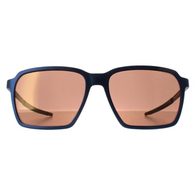 Police SPLL16 Solstice 5 V78X semi mat ruthenium blauw bruin spiegel brons zonnebril
