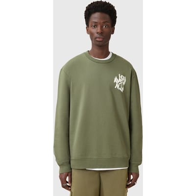 AllSaints Orlando Crew Eden Green Taglia: XS | Maglioni a maglia Outlet | Uomo | Verde