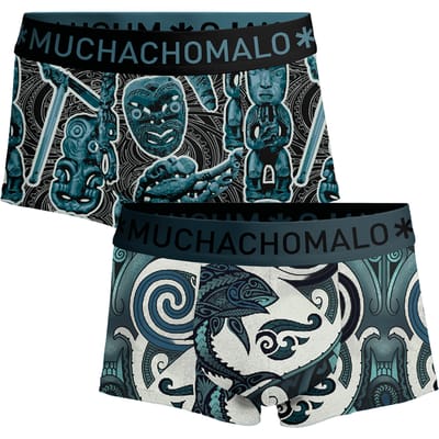 Muchachomalo Heren Trunks - 2 Pack - Maat XL - 95% Katoen - Mannen Onderbroek