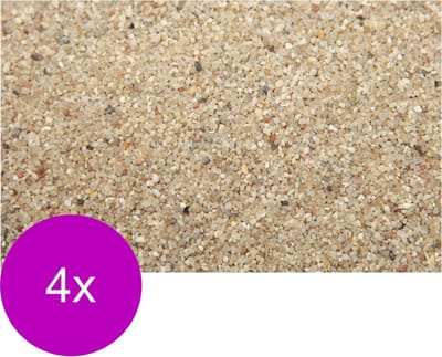Vdl Aquariumgrind Loire 1-3 Mm Naturel - Aquarium - Siergrind - 4 x 2.5 kg