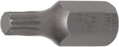 BGS Bitsaandrijving buitenzeskant 10 mm (3/8") binnen meervo...
