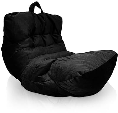 Luxe Zitzak van Perzisch Fluweel – Grote Pouf Lounge voor Woonkamer of Slaapkamer – Modern XXL Vloerkussen
