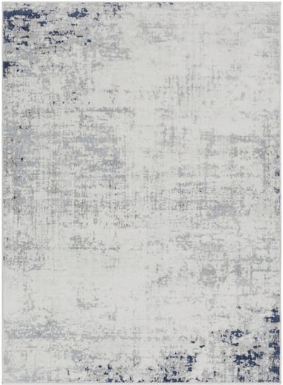 SURYA Alix vloerkleed modern abstract donkerblauw
