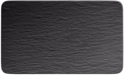 Villeroy & Boch Serveerschaal Manufacture Rock - Zwart - 28 x 17 cm