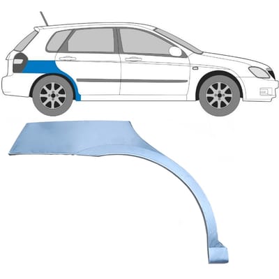 Reparatiepaneel achterspatbord voor Kia Cerato 2004-2008 / Rechts