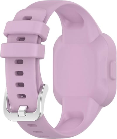Zachte en Flexibele Silicone Horlogeband voor Garmin Vivofit jr.3, Ademend Sportbandje met Metalen Gesp, Vervangende Armband voor Fitness Tracker