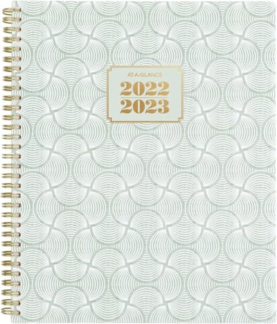 Academische Planner - Wekelijkse Maandelijkse - Planning Organisatie - Verbeterd Inktwerend Papier - 8-1/2 x 11 - Geo
