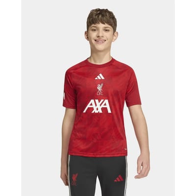 adidas Liverpool FC 2026/27 Pre Match Shirt Junior - Rood - Kind, Rood 13-14Y