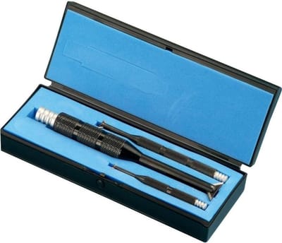 Ontbraamset 3-delig - Metaalbewerking set - Metaal ontbramen - Snel en efficiënt - 3 stuks - Aluminium
