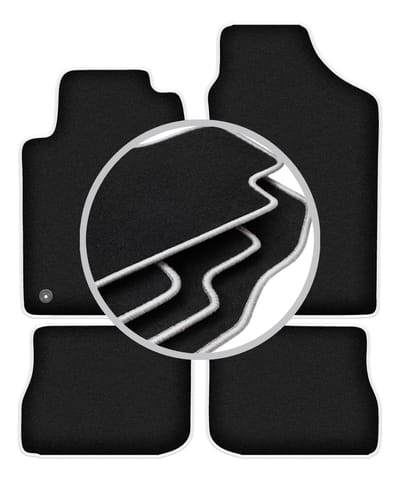 CARLUX-SILVER automatten voor: Peugeot 605 sedan (1989-1999)